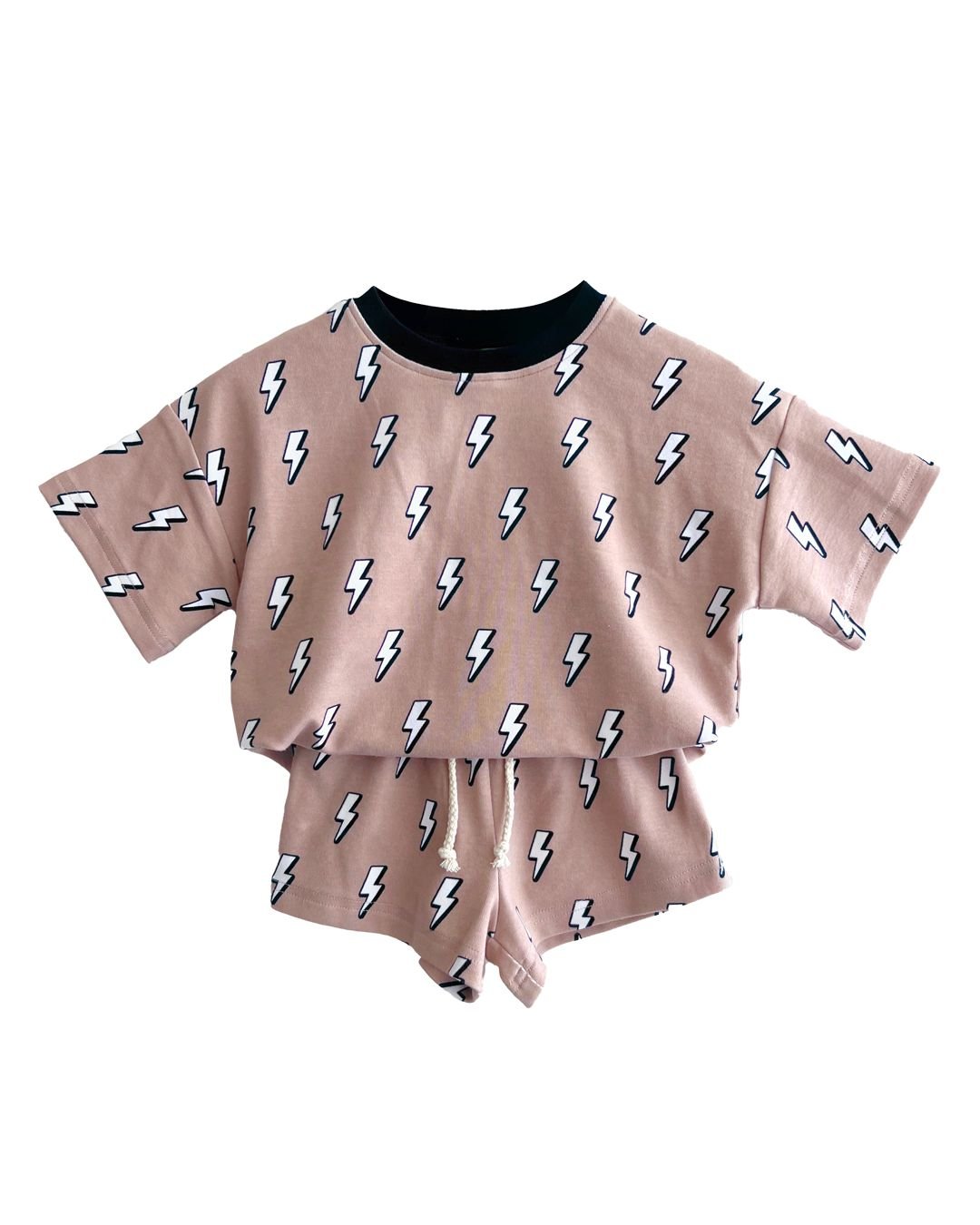 Shorts Set | Lightning Bolt - LUCKY PANDA KIDS