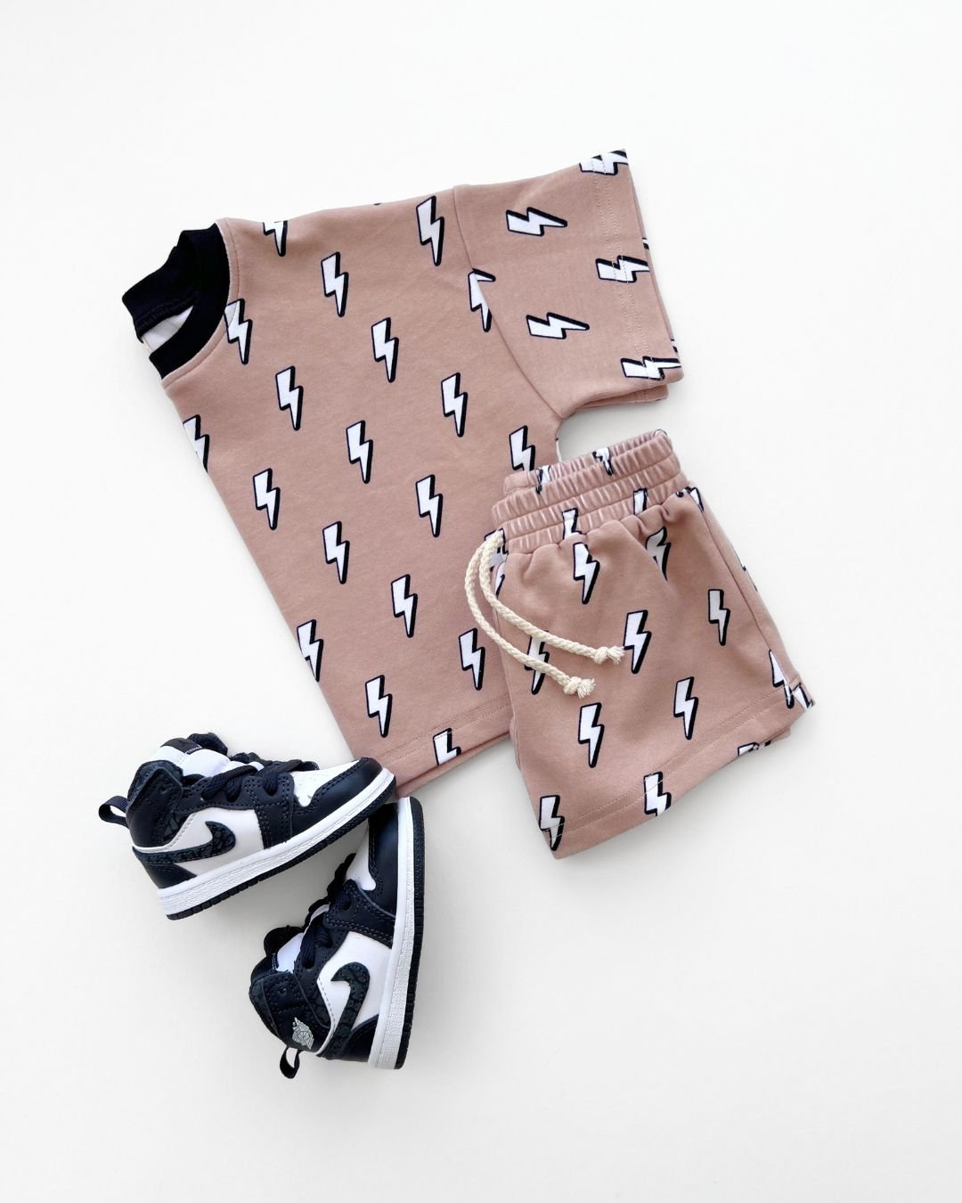 Shorts Set | Lightning Bolt - LUCKY PANDA KIDS