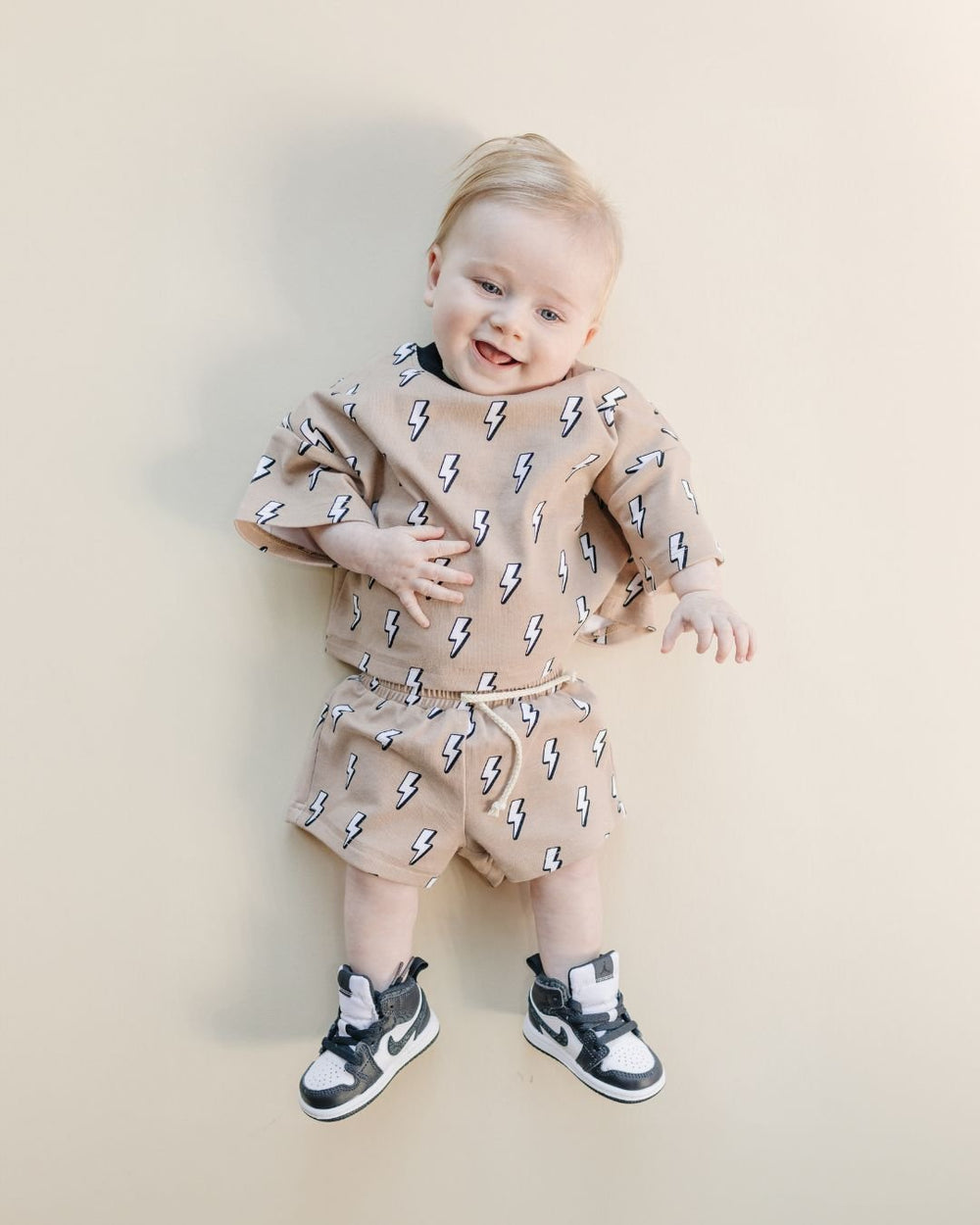 Shorts Set | Lightning Bolt - LUCKY PANDA KIDS