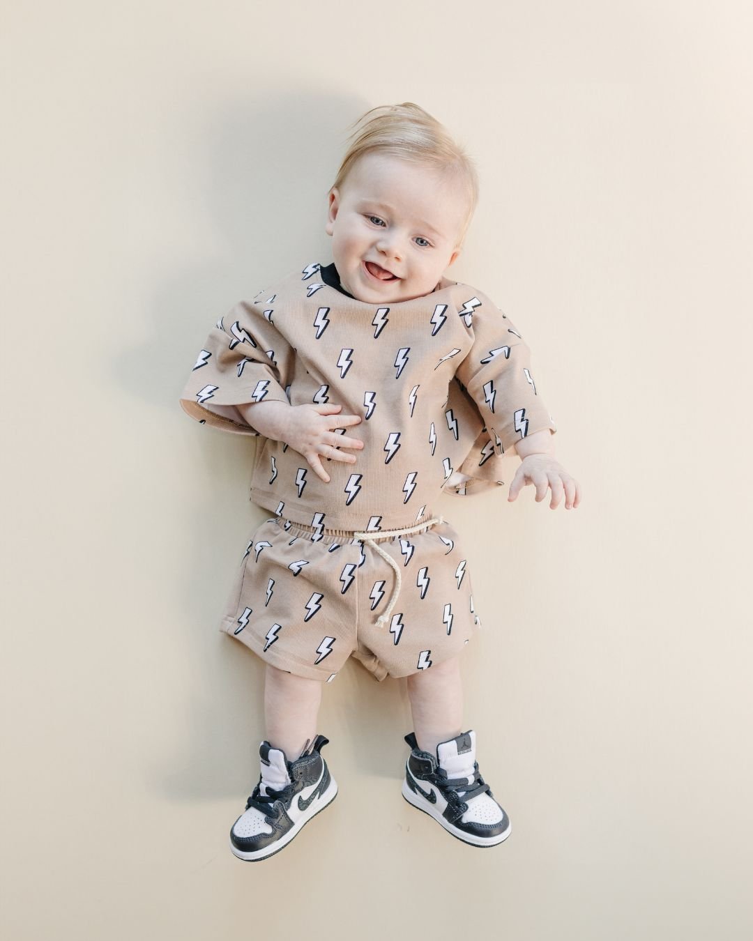 Shorts Set | Lightning Bolt - LUCKY PANDA KIDS