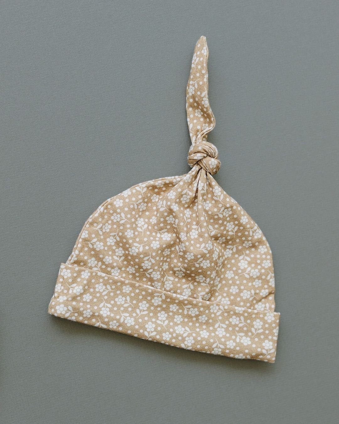 Bamboo Knot Hat | Neutral Garden - LUCKY PANDA KIDS