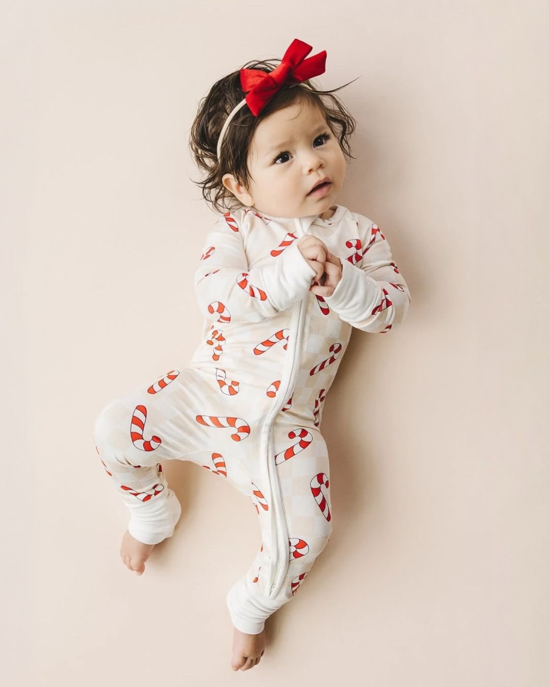 Candy discount cane onesie