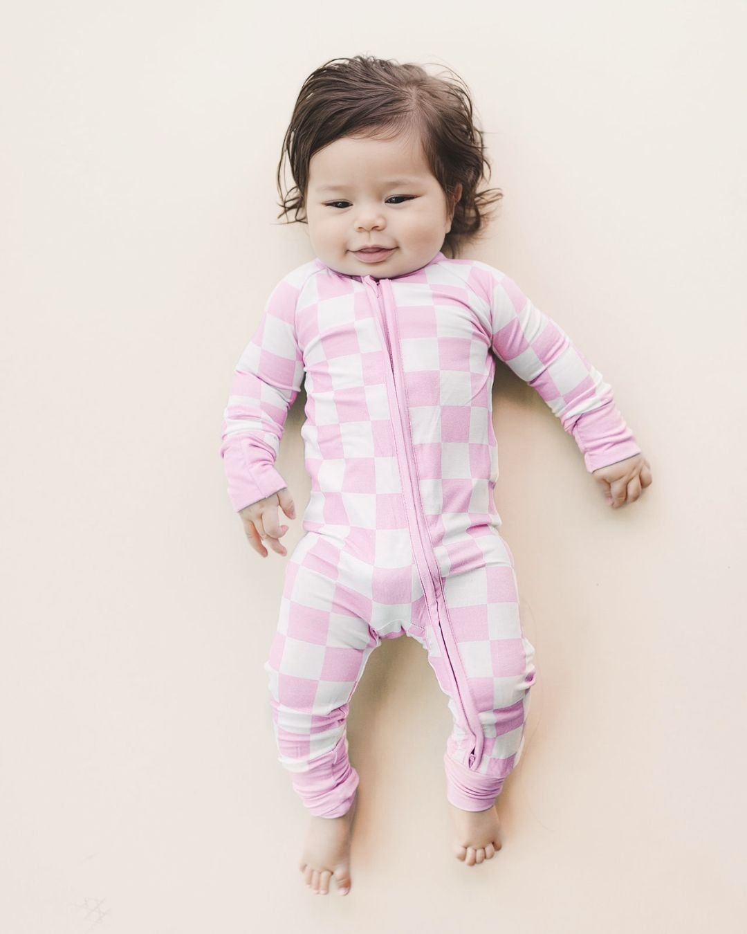 Plaid onesie baby on sale girl