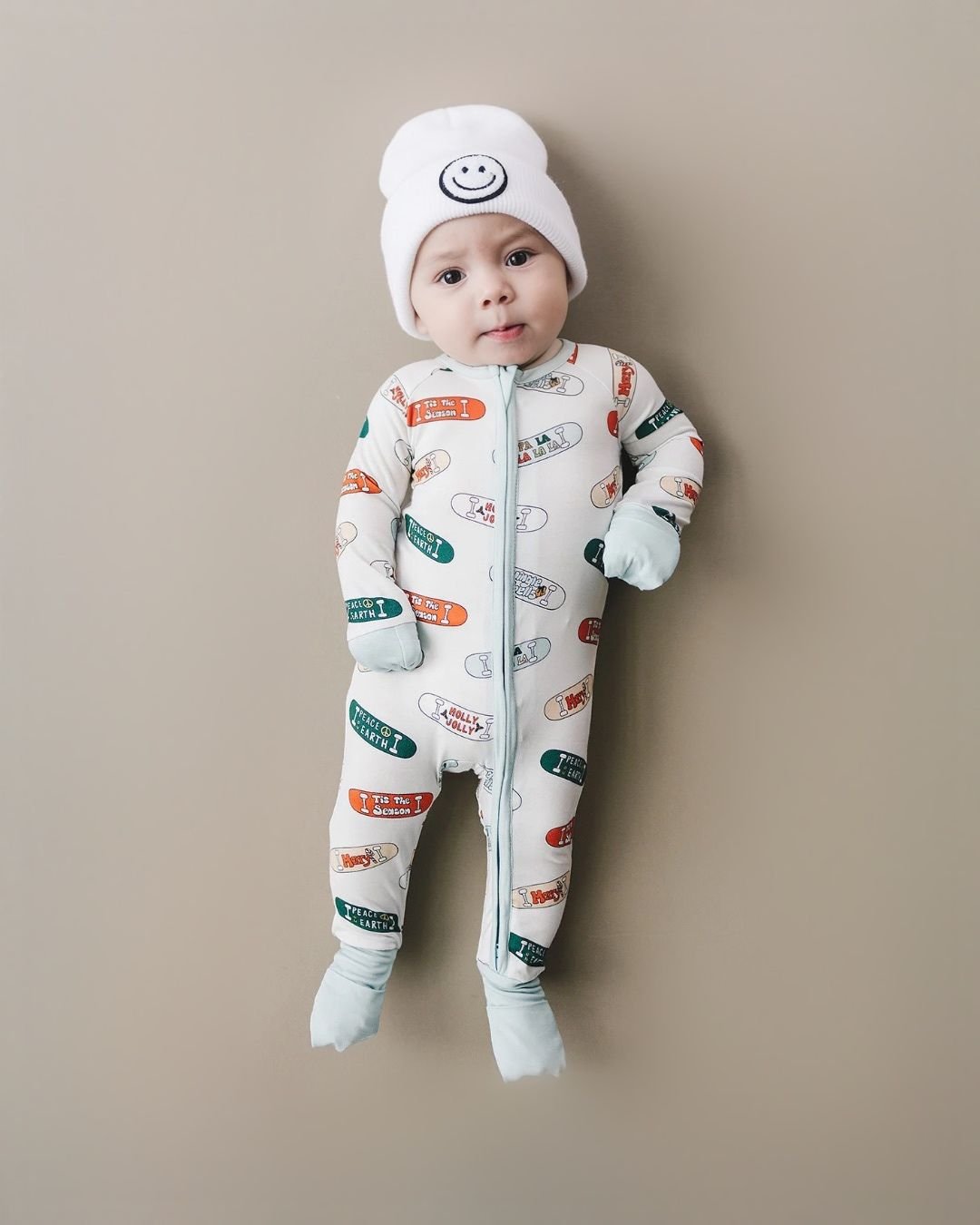 Bamboo Zip Romper | Skateboard - Romper - LUCKY PANDA KIDS
