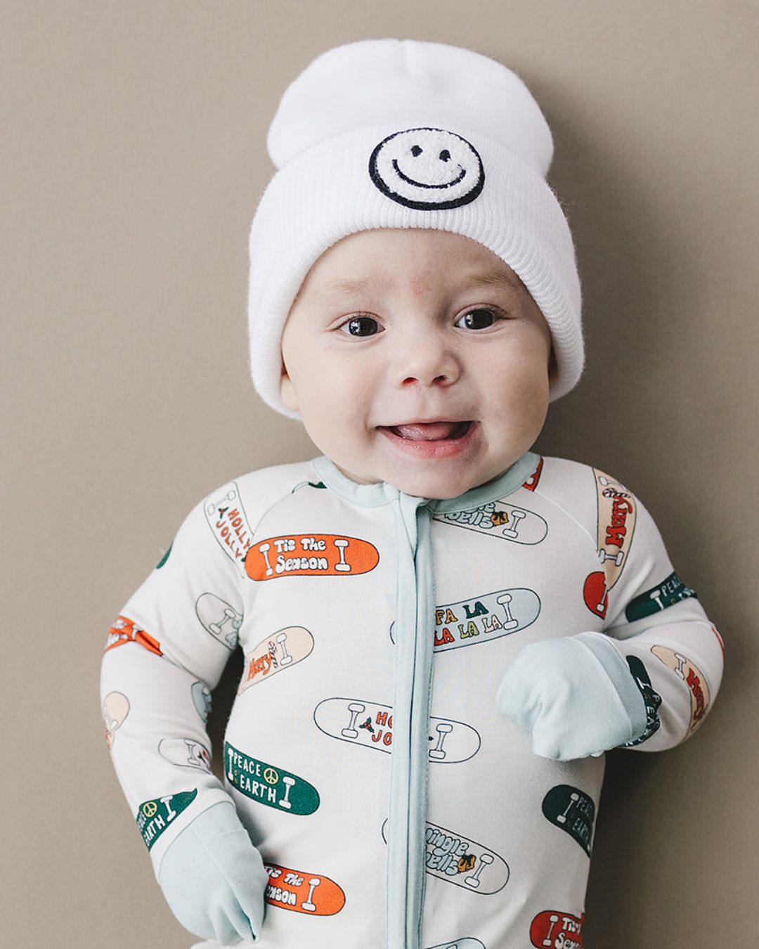 Bamboo Zip Romper | Skateboard - Romper - LUCKY PANDA KIDS