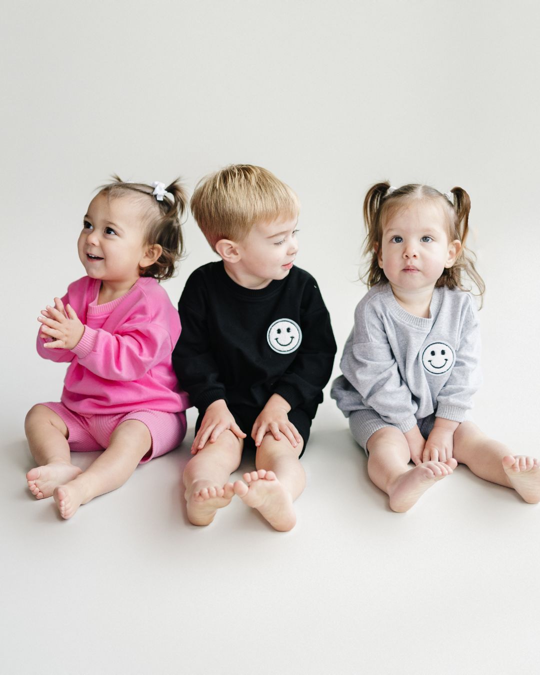 Biker Shorts Set | Pink - Two-piece set - LUCKY PANDA KIDS