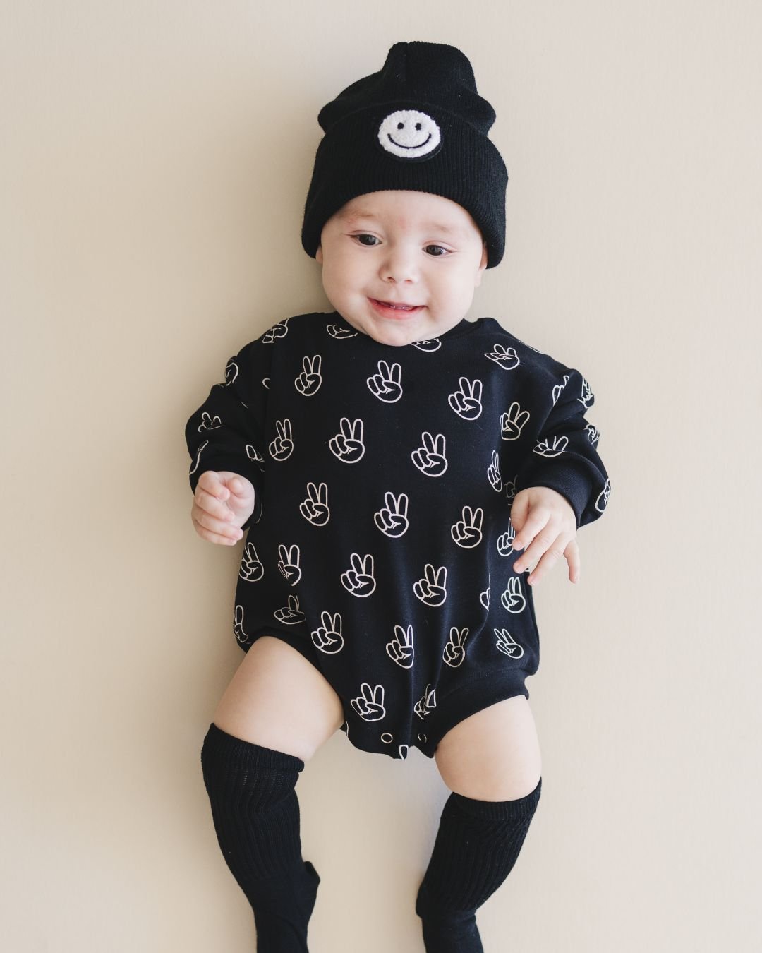 Bubble Romper | Good Vibes - LUCKY PANDA KIDS