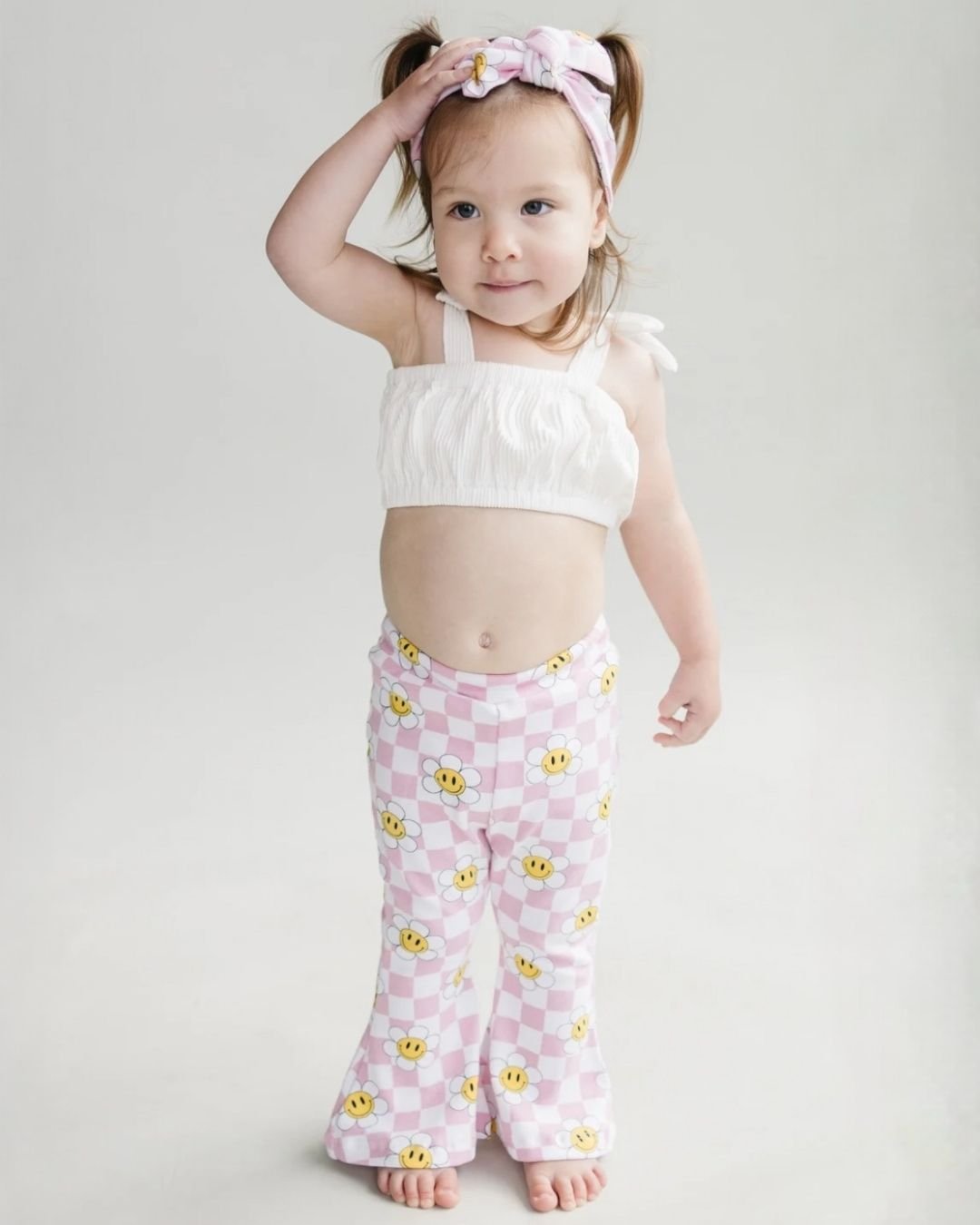 Flare Set | Smiley Daisy - LUCKY PANDA KIDS
