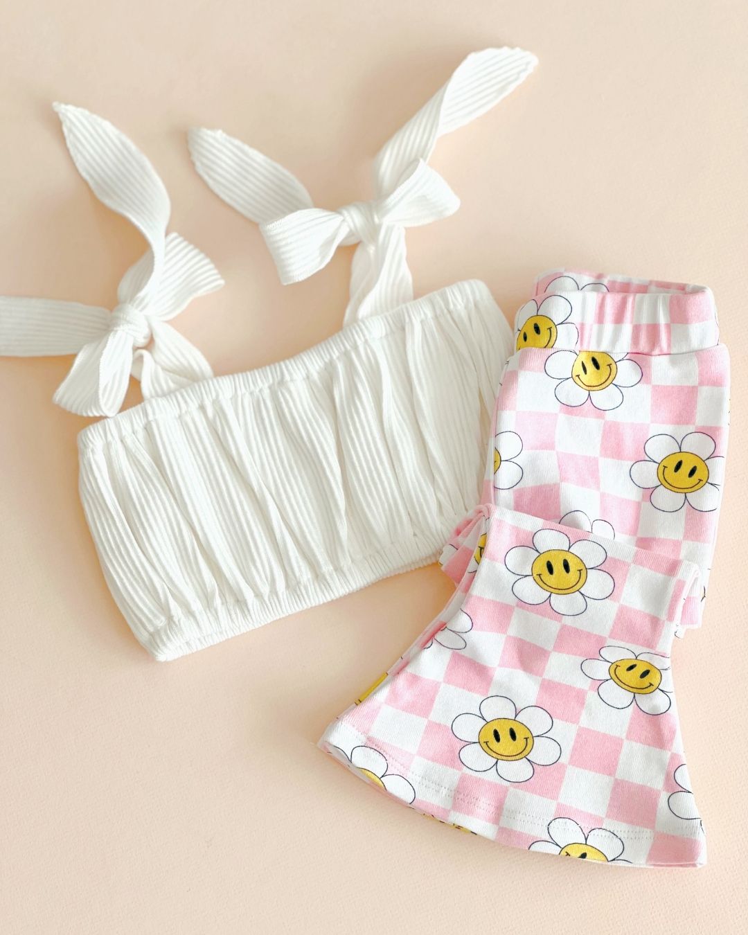 Flare Set | Smiley Daisy - LUCKY PANDA KIDS