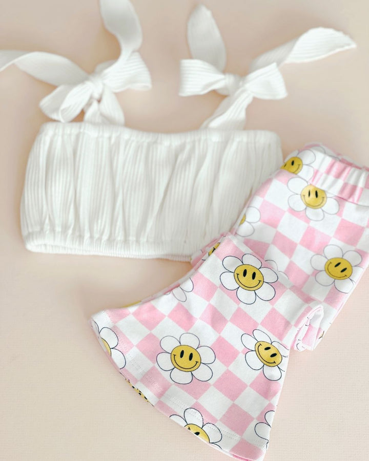 Flare Set | Smiley Daisy - LUCKY PANDA KIDS