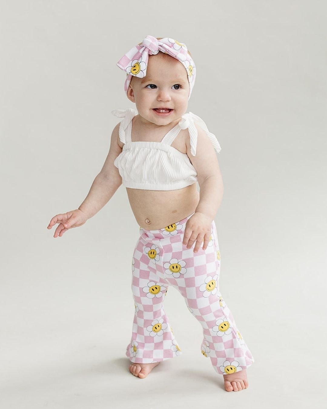 Flare Set | Smiley Daisy - LUCKY PANDA KIDS