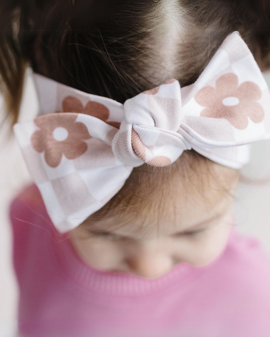 Latte Daisy Headband - Headband - LUCKY PANDA KIDS