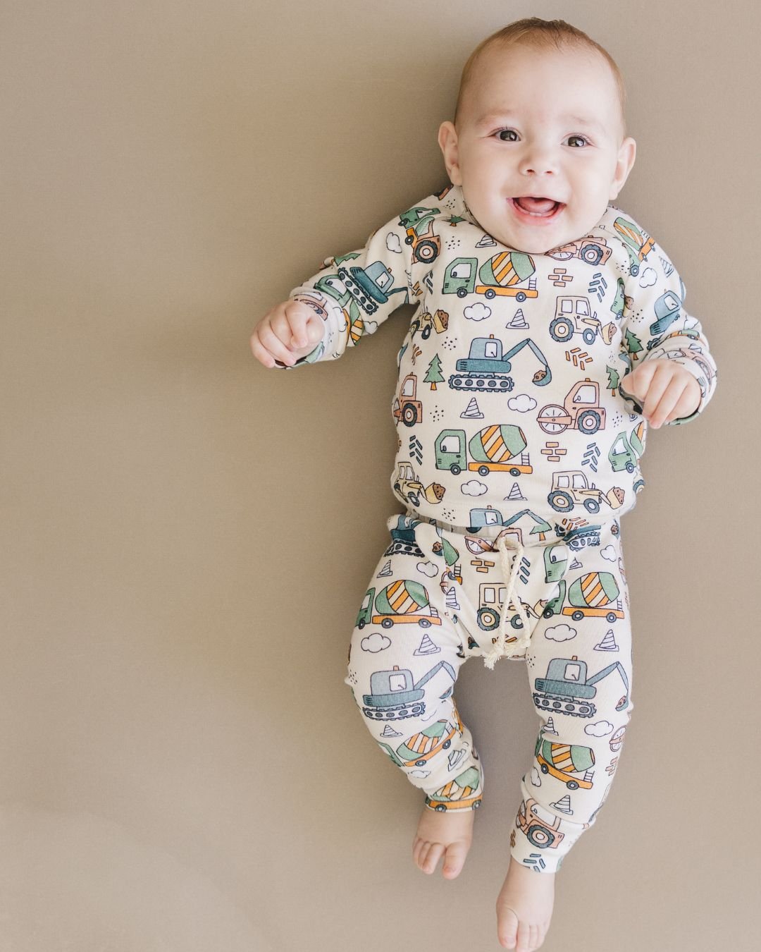 Lounge Set | Construction Trucks - Lounge Set - LUCKY PANDA KIDS