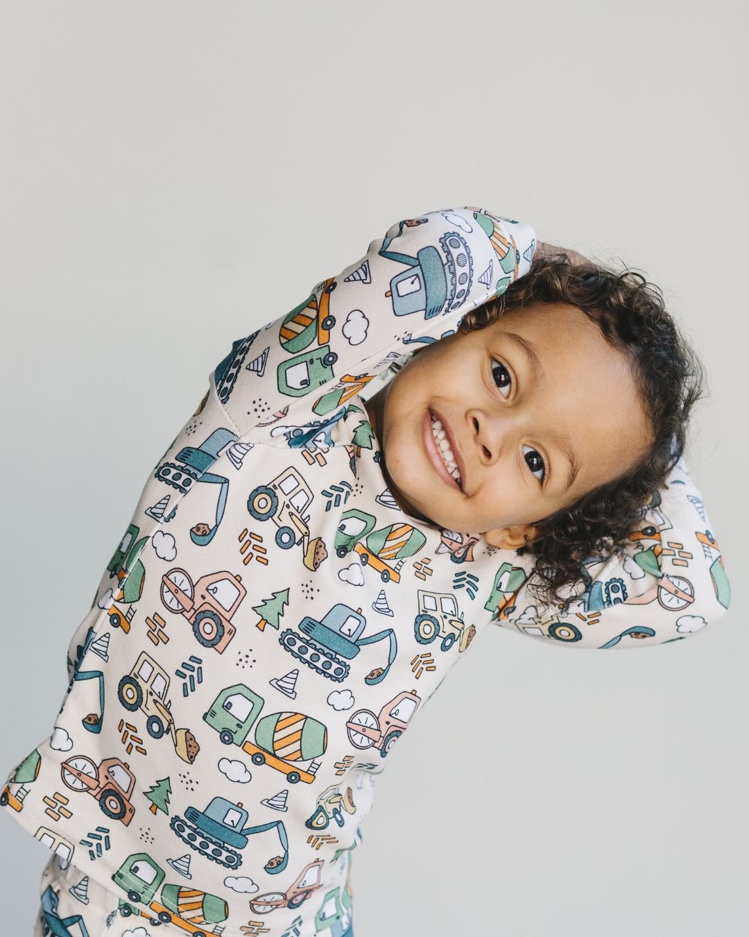 Lounge Set | Construction Trucks - Lounge Set - LUCKY PANDA KIDS