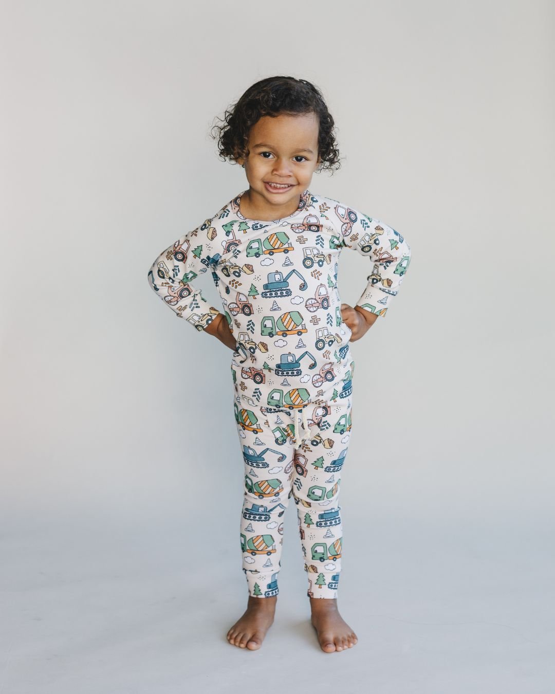 Lounge Set | Construction Trucks - Lounge Set - LUCKY PANDA KIDS