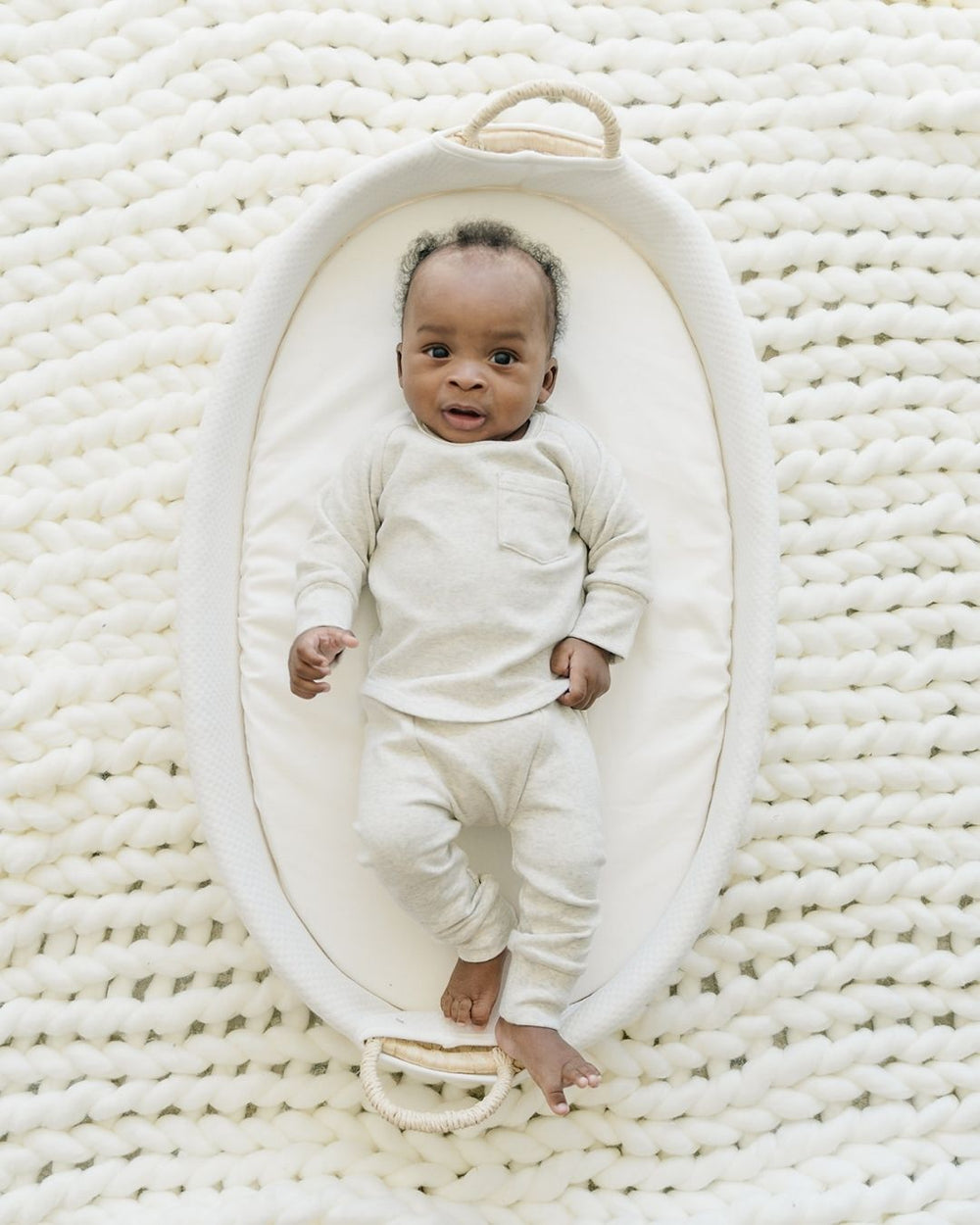 Lounge Set | Oatmeal - Lounge Set - LUCKY PANDA KIDS