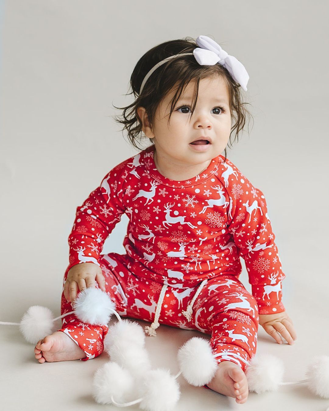 Lounge Set | Reindeer - Lounge Set - LUCKY PANDA KIDS