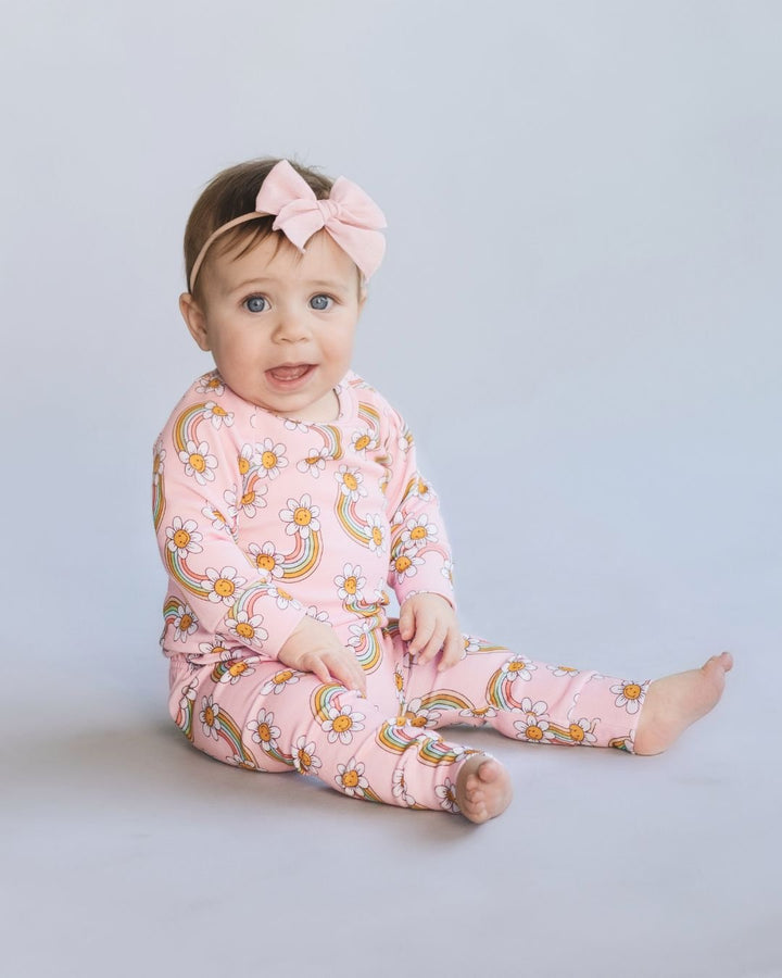 Lounge Set | Retro Rainbow - Lounge Set - LUCKY PANDA KIDS