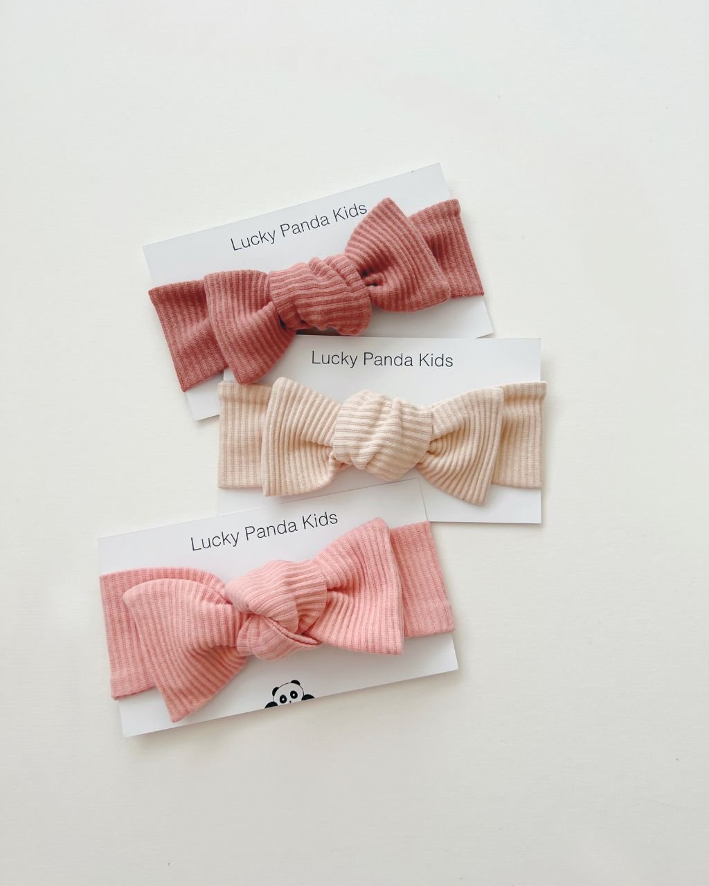 Ribbed Headband | Dusty Rose - Headband - LUCKY PANDA KIDS