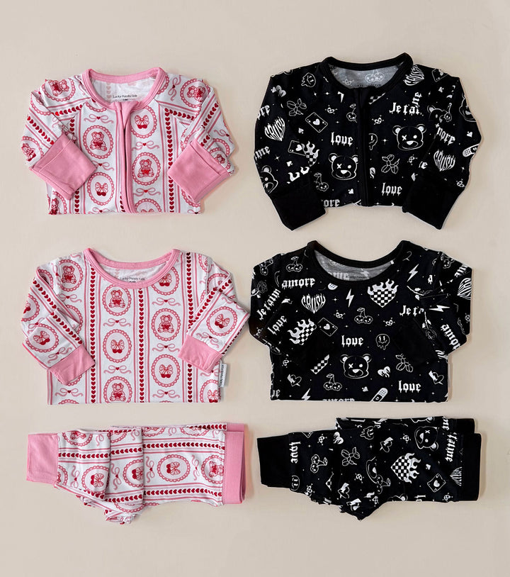 Bamboo Two Piece Set | Cherry Bear