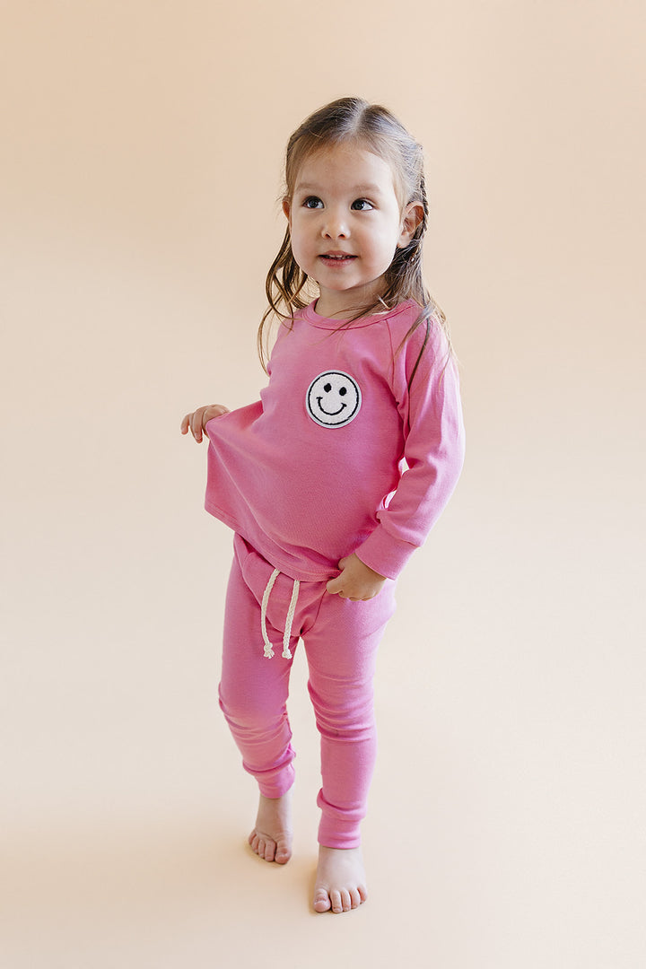 Lounge Set | Smiley Bubble Gum