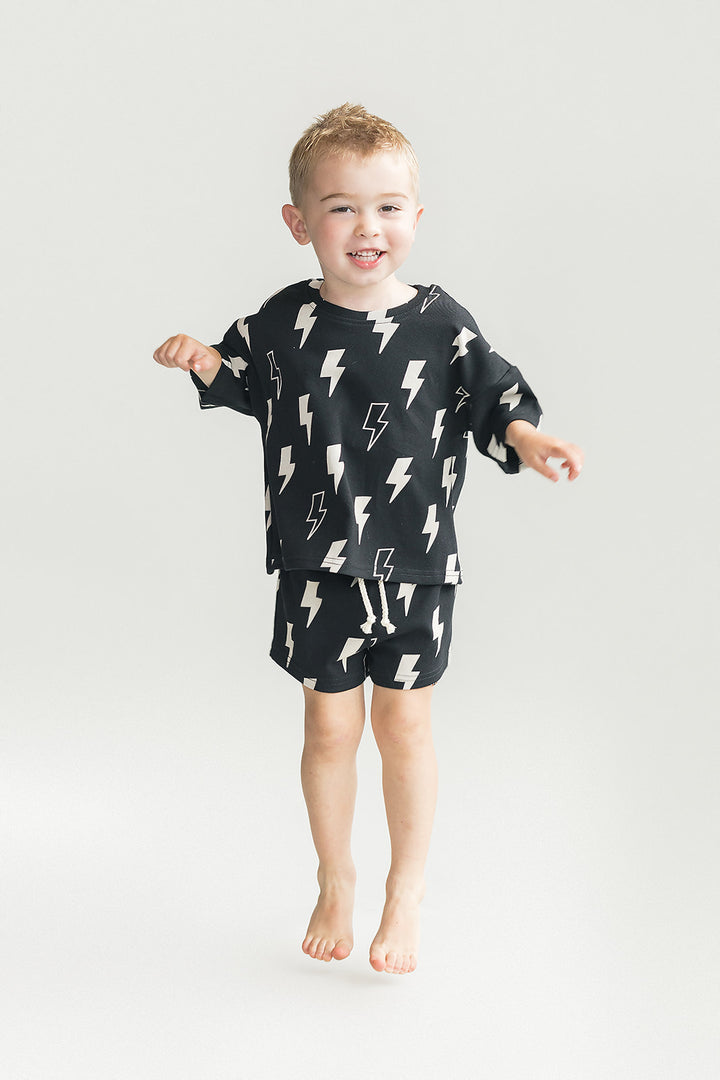 Shorts Set | Black Bolts