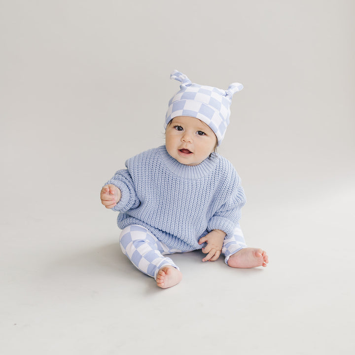 Chunky Knit Sweater | Blue