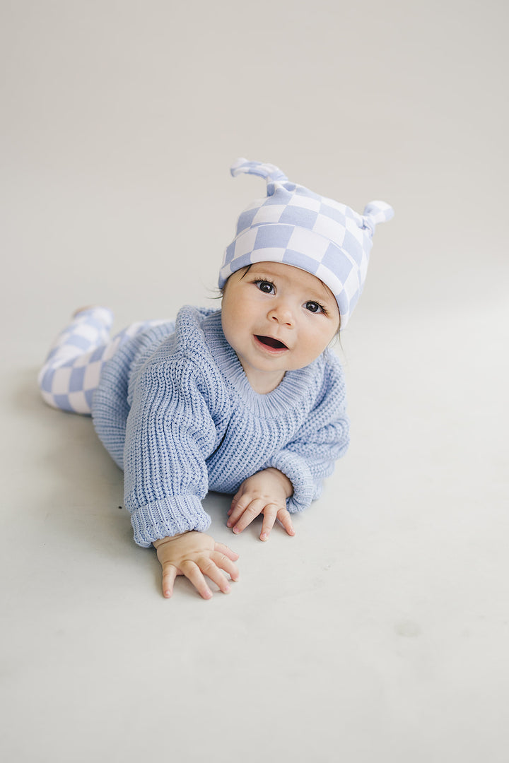 Chunky Knit Sweater | Blue