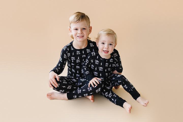 Bamboo Zip Romper | Little Bro