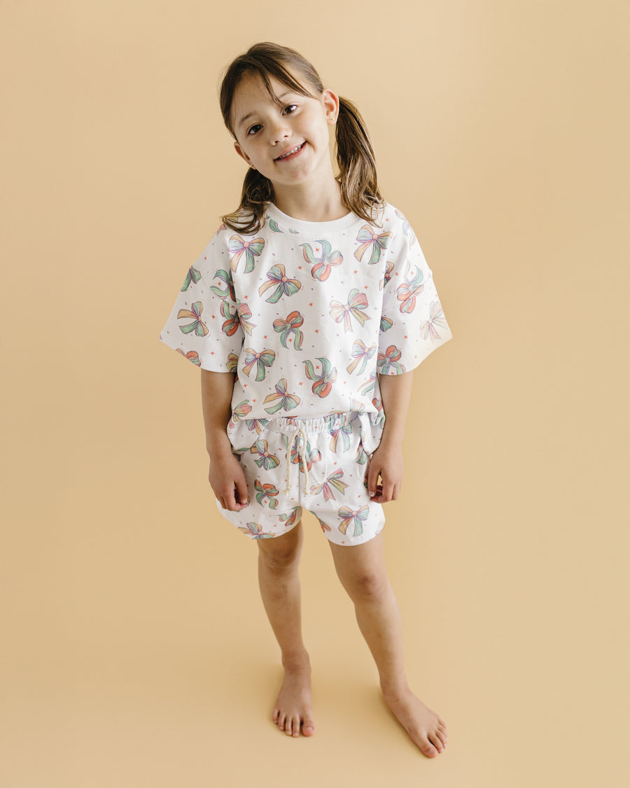 Bamboo Zip Romper | Chocolate Wavy Checkered