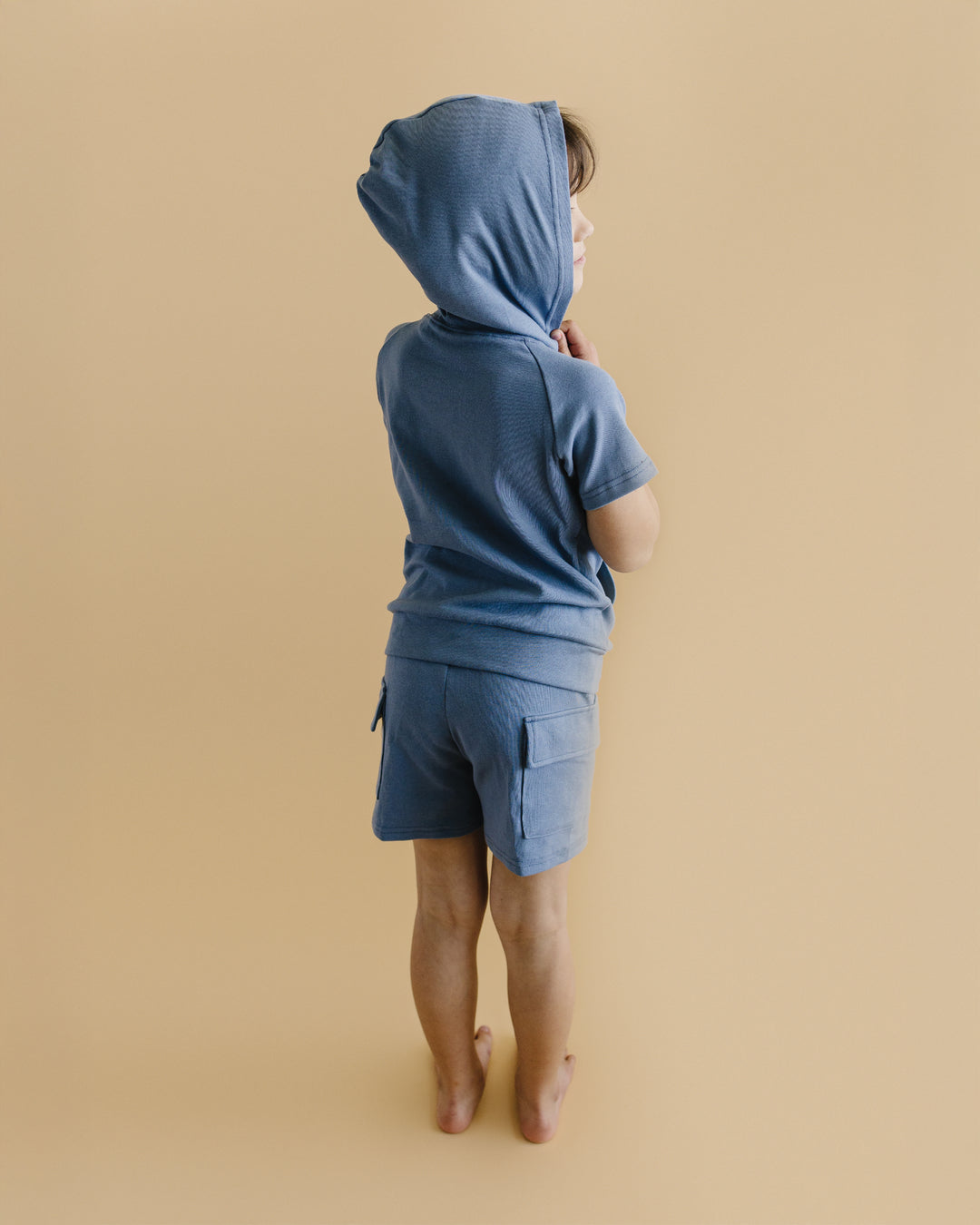 Cargo Shorts Set | Blue