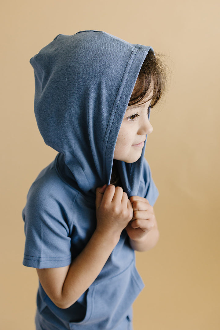 Cargo Shorts Set | Blue
