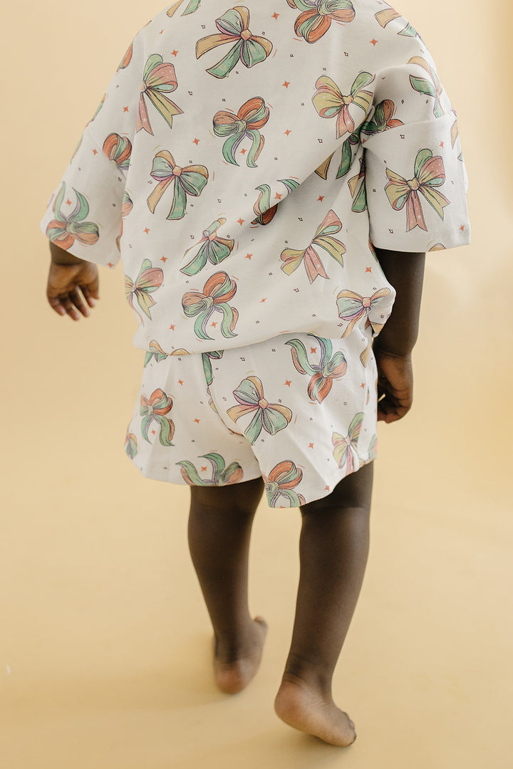 Shorts Set | Happy Bows
