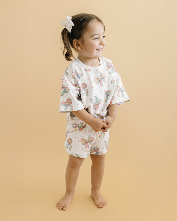 Shorts Set | Happy Bows