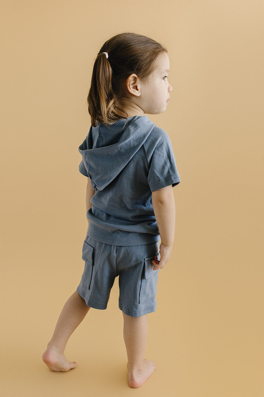 Cargo Shorts Set | Blue