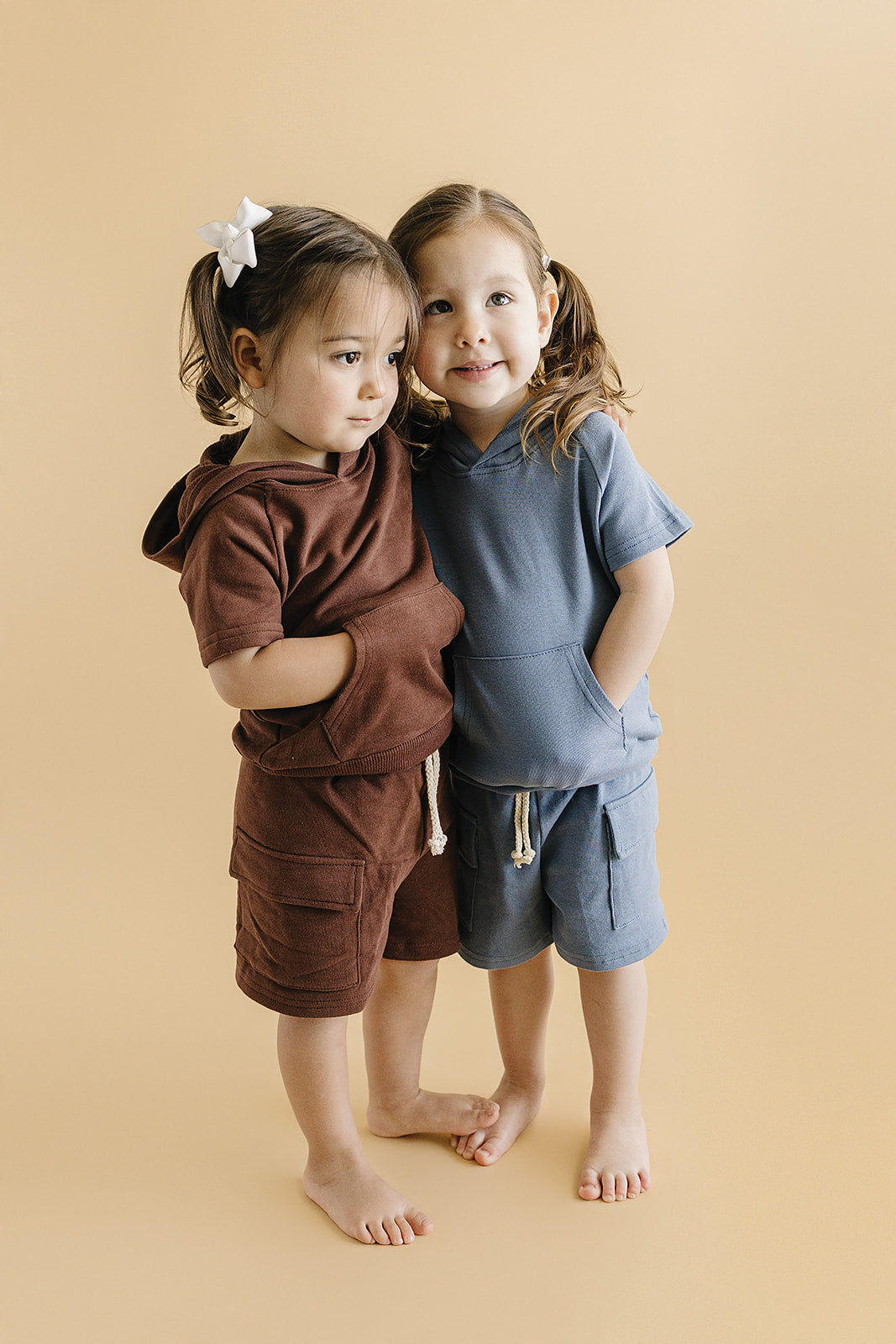 Cargo Shorts Set | Blue