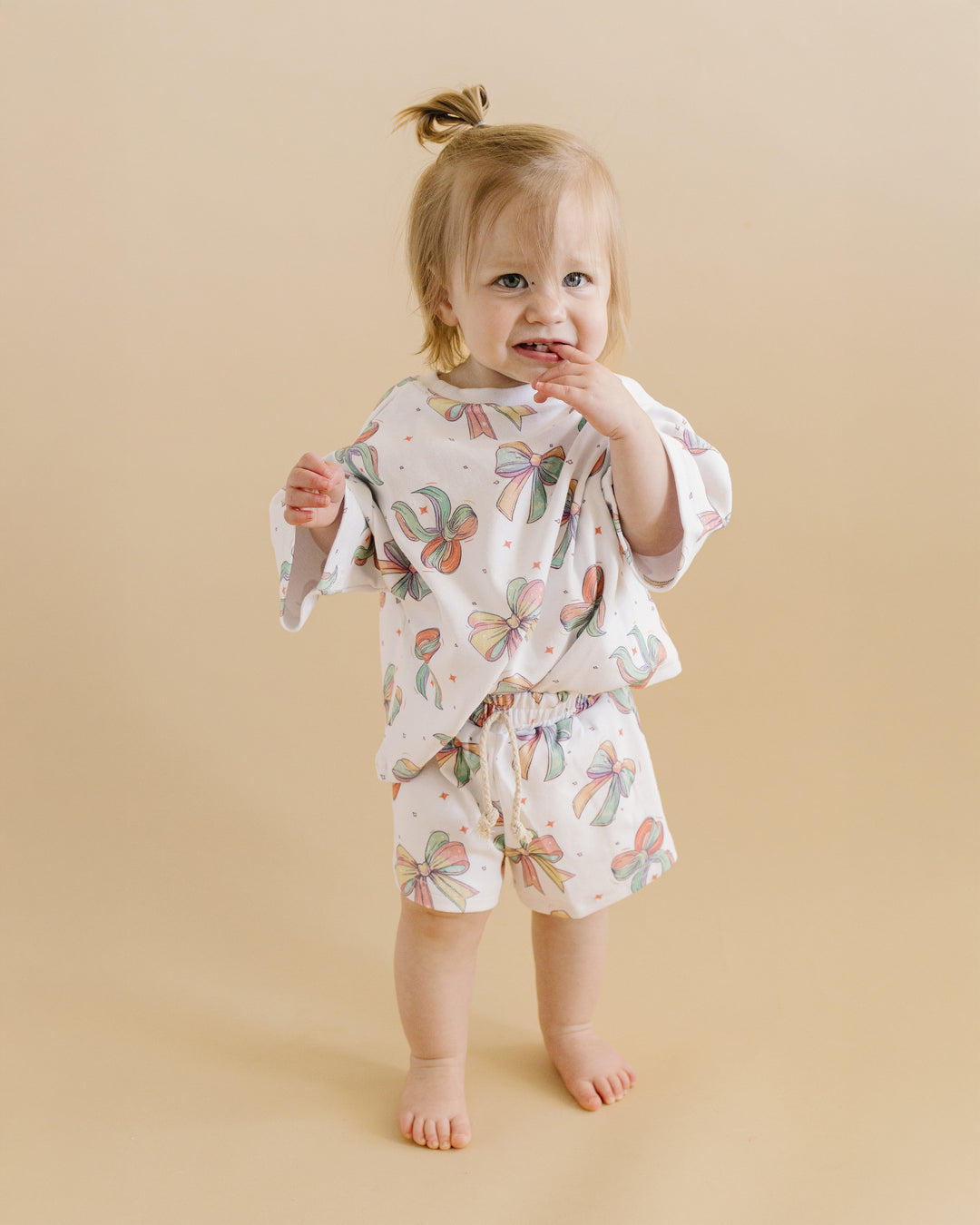 Shorts Set | Happy Bows