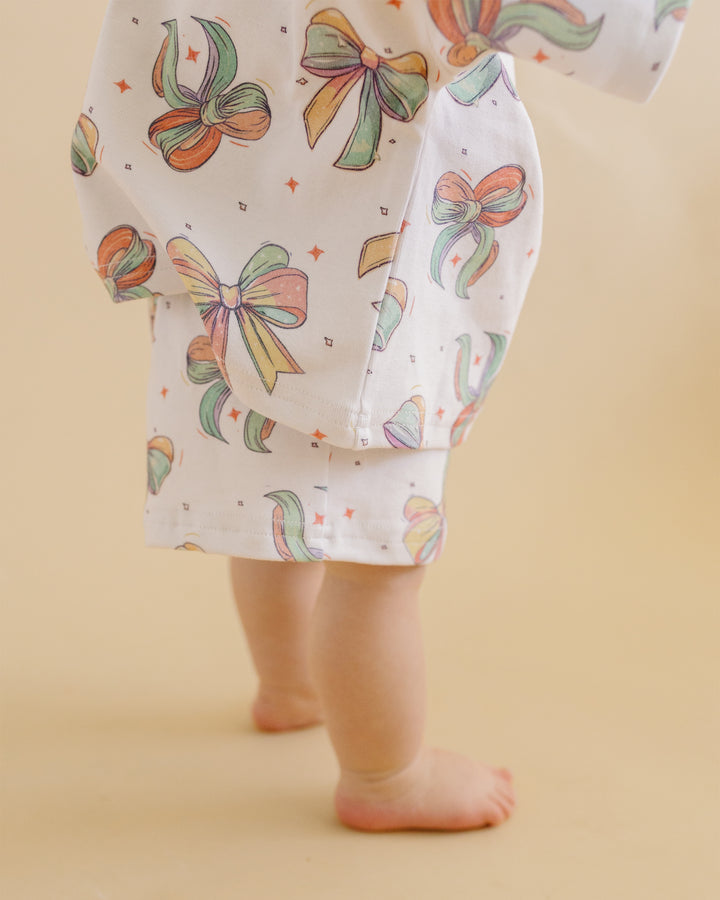 Shorts Set | Happy Bows