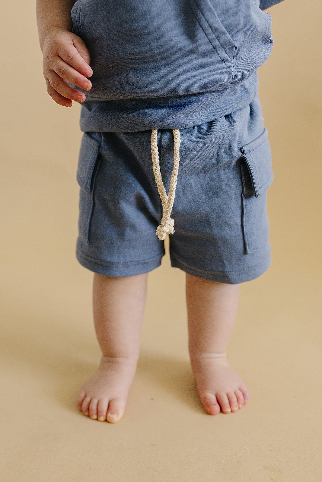 Cargo Shorts Set | Blue