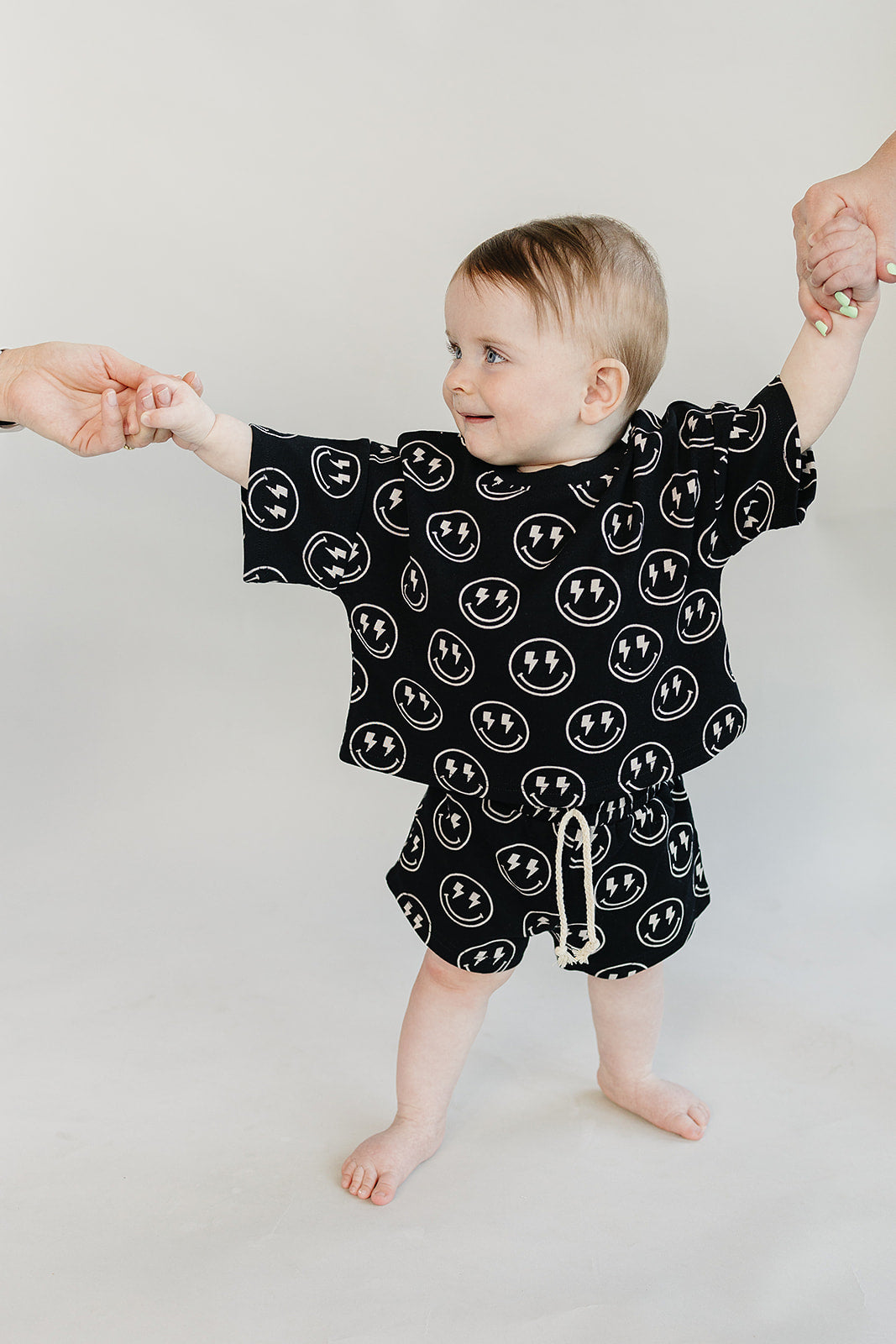 Shorts Set | Electric Smiley