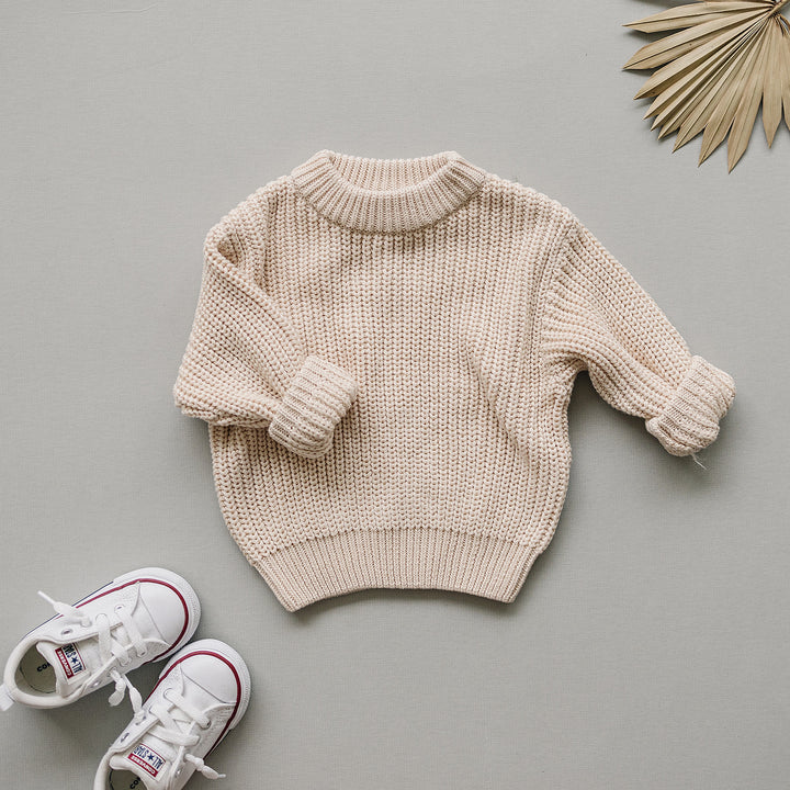 Chunky Knit Sweater | Vanilla
