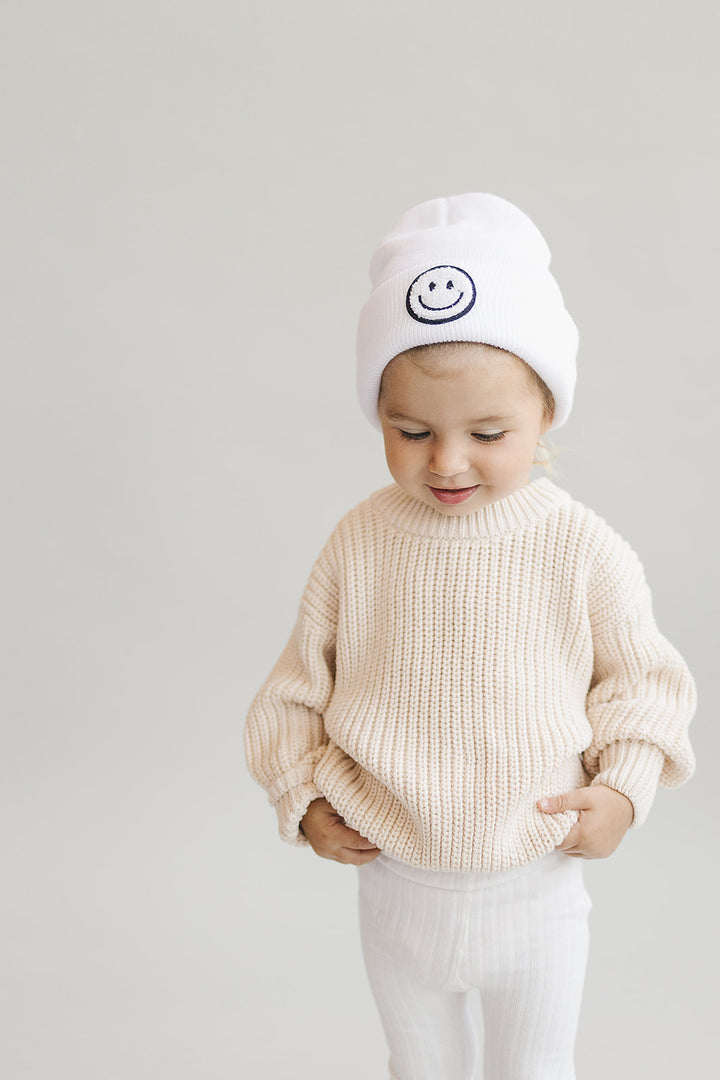 Chunky Knit Sweater | Vanilla