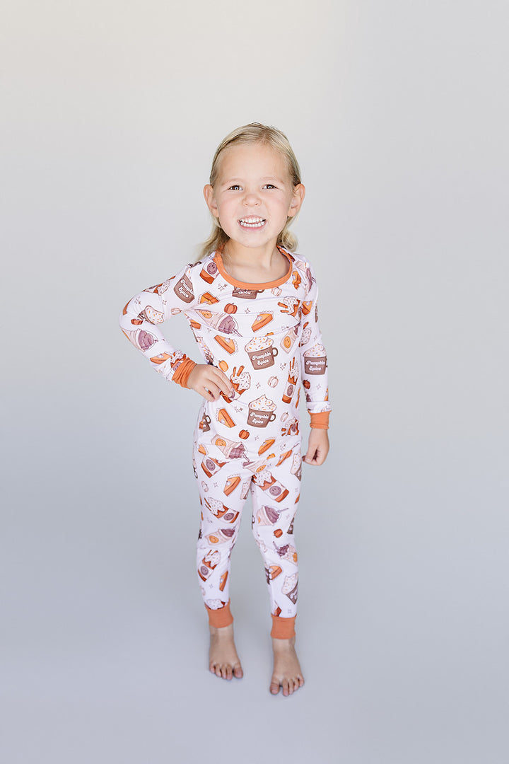 Bamboo Two Piece Set | Pumpkin Spice