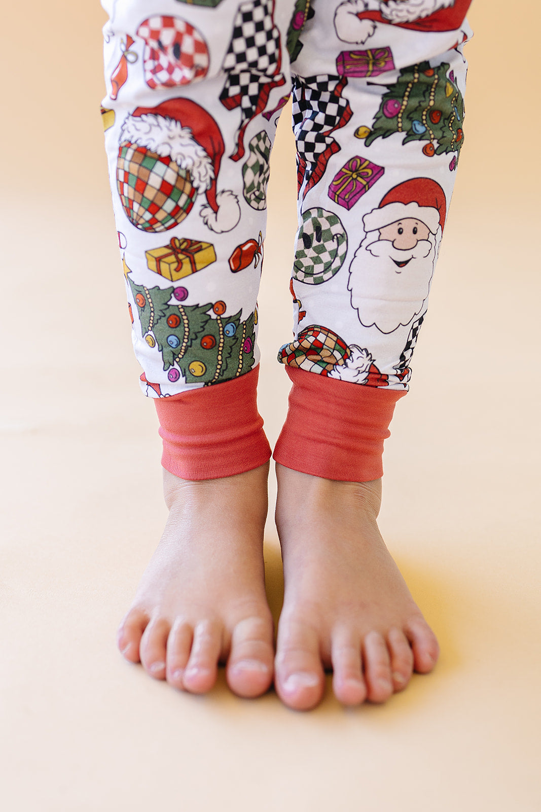 Bamboo Two Piece Set | Retro Christmas