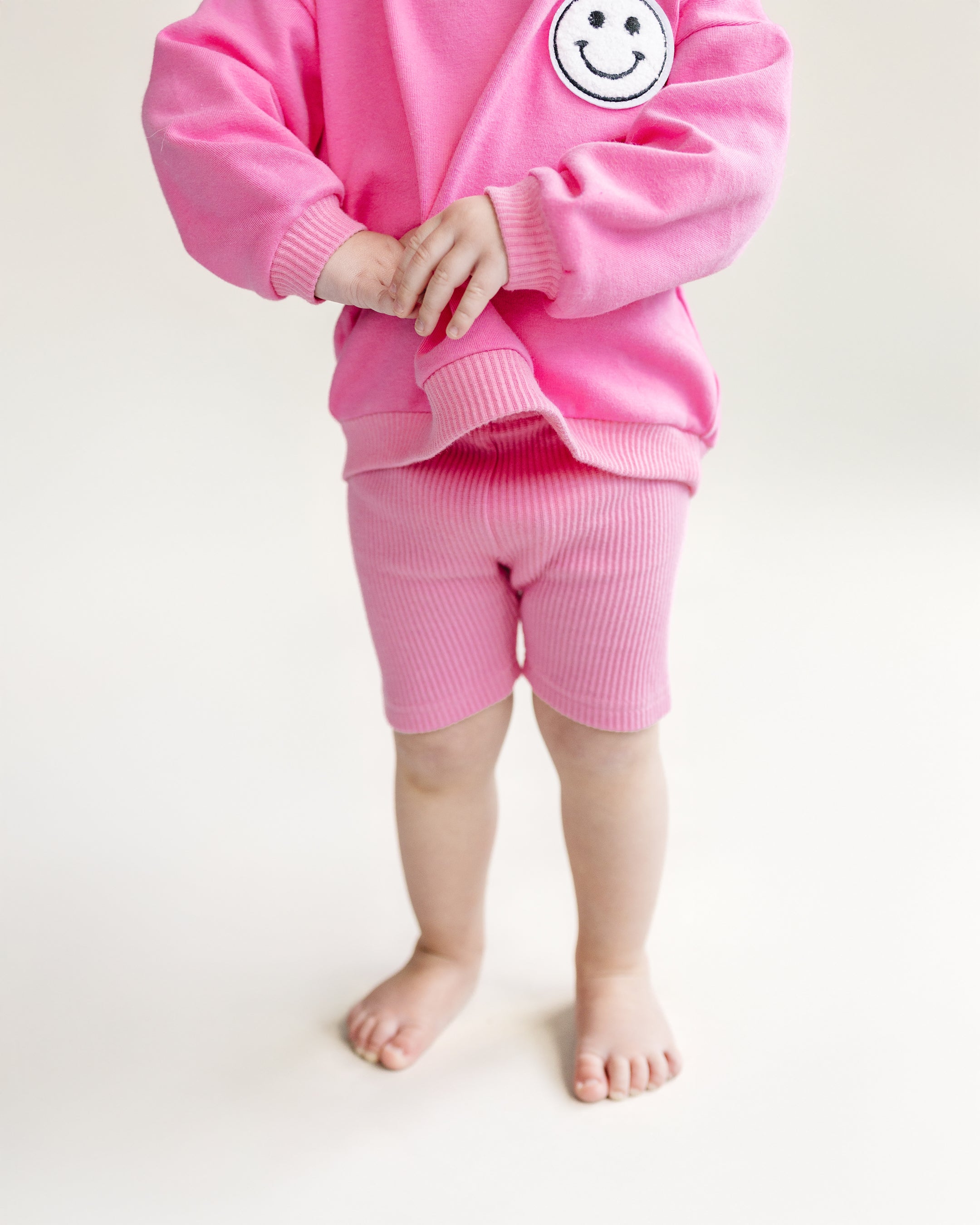 Biker Shorts Set | Pink – LUCKY PANDA KIDS