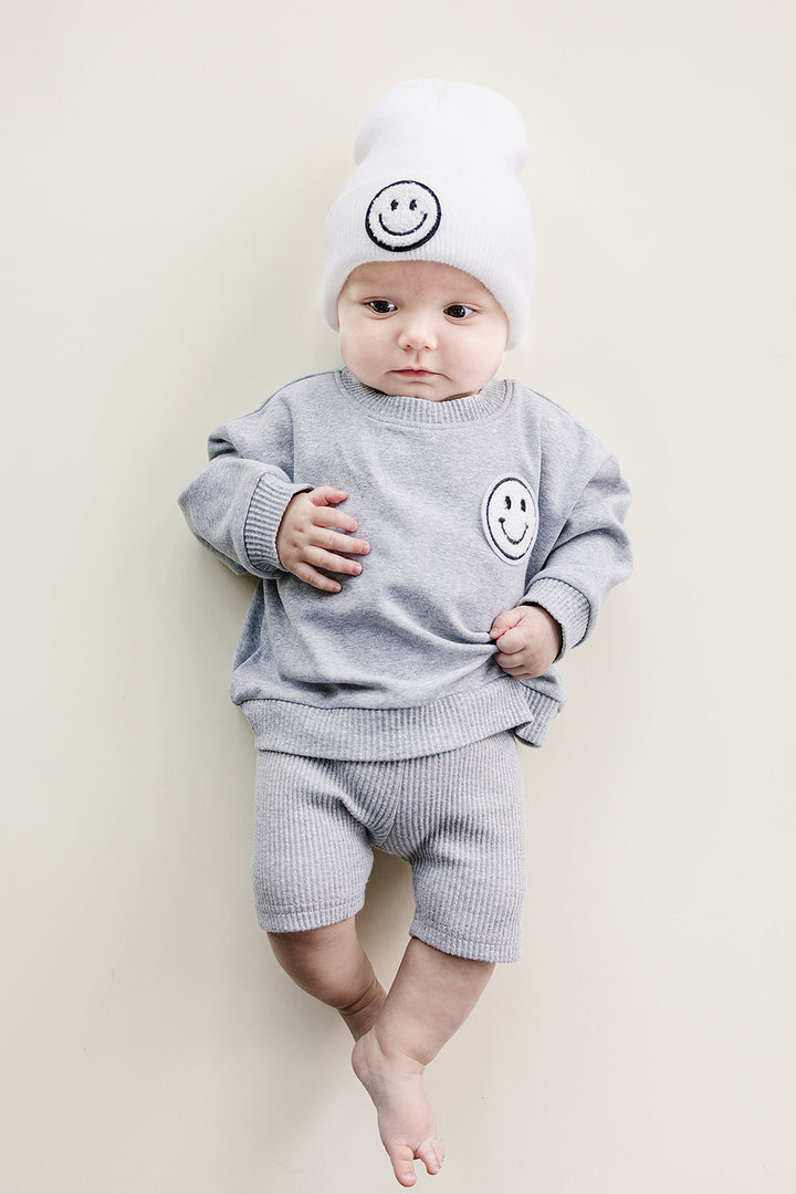 Biker Shorts Set | Gray