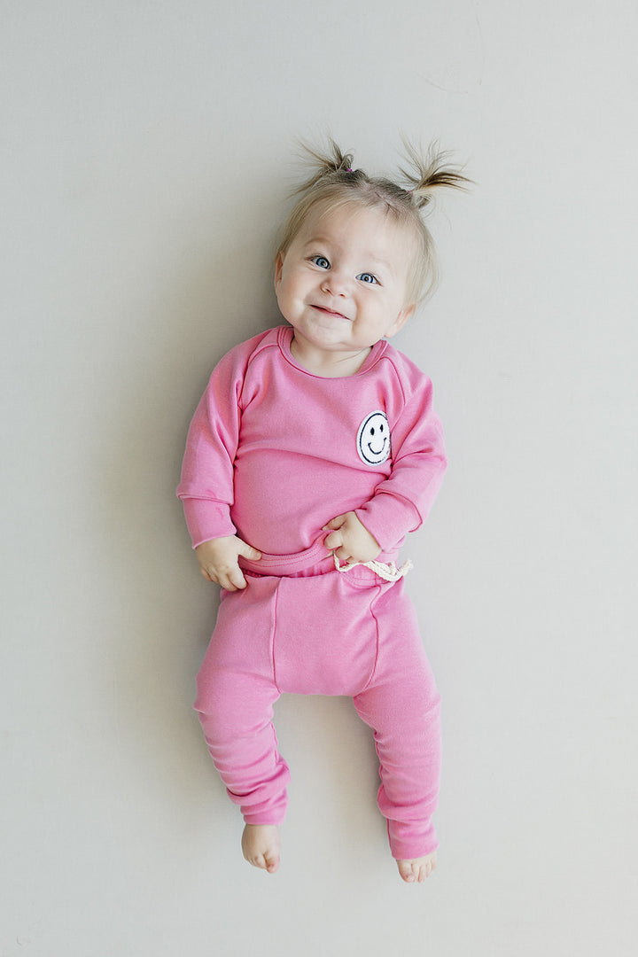 Lounge Set | Smiley Bubble Gum