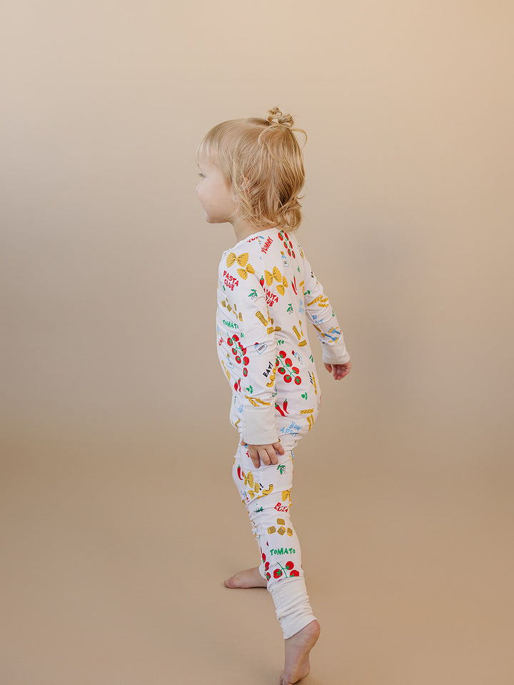 Bamboo Zip Romper | Pasta Club