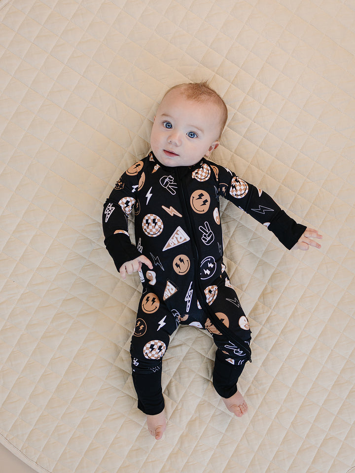 Bamboo Zip Romper | Rad Vibes