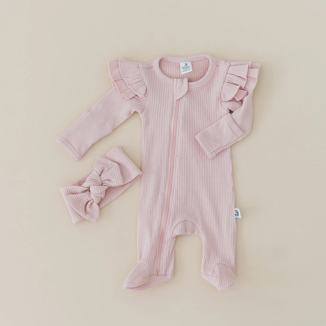 Organic Zip Footie Sets